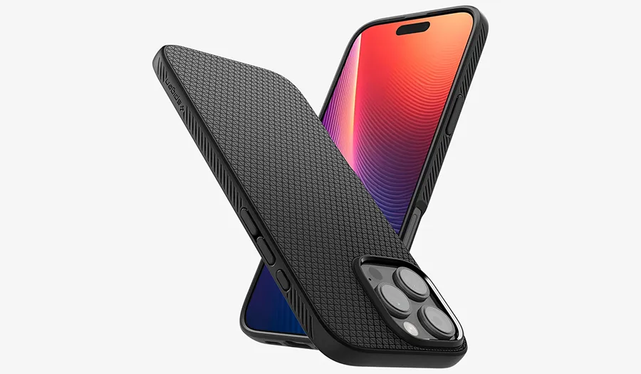 Etui Spigen Liquid Air Apple iPhone 16 Pro Max Matte Black